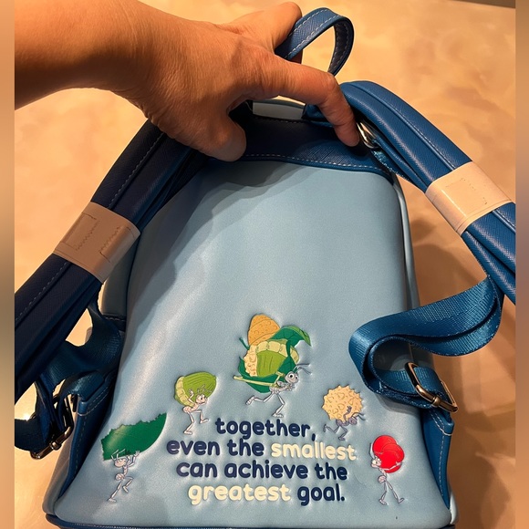 Loungefly Disney Pixar A Bug's Life Flik Cosplay Mini Backpack Exclusive - Picture 3 of 8